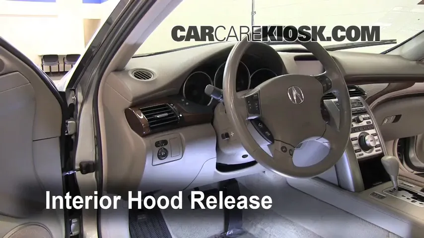 2008 Acura RL 3.5L V6 Hood